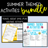 Summer Activities Bundle Digital and Printable ESL