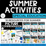 Summer Activities Bundle | Special Education | June, July,