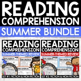 Summer Activities Reading Comprehension Passages and Quest