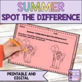 Summer Activities | Spot the Difference