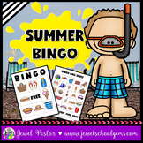 Summer Bingo Game with Pictures