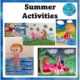 Summer Activities (Verb Pictures Summer Themed)