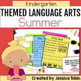 Summer Activities for ELA Kindergarten- Standards-Based Se