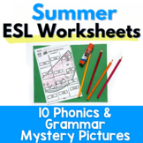 Summer Activities for ESL | ESL Activities | ESL Worksheets