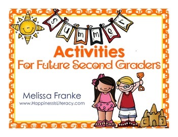 Preview of Distance Learning Home Learning: Summer Activities for Future Second Graders