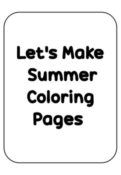 Preview of Summer Activity Book for Kids - Coloring Pages, Dot to Dot, Sudoku, and More!