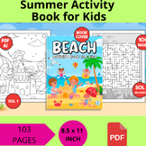 Summer Activity Book for Kids PDF PRINTABLE
