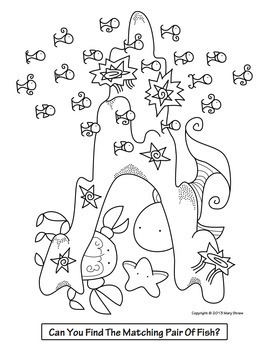 Summer Activity Coloring Pages by Mary Straw | Teachers Pay Teachers