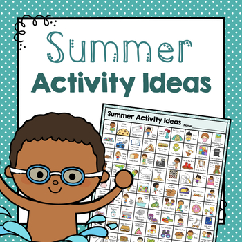 Summer Activity Ideas | Boredom Buster Chart by Simply Schoolgirl
