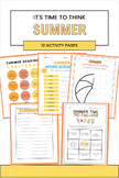 Summer Activity Packet