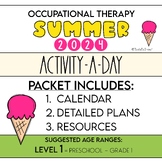 Level 1: 2024 Summer Activity-a-Day Calendar + Weekly Plan