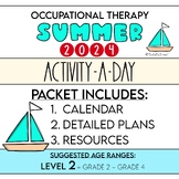 Level 2: 2024 Summer Activity-a-Day Calendar + Weekly Plan