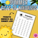 Summer Acts of Kindness | Fun End of the Year Activities |