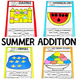 Summer Addition Crafts Story Problems Crafts for Kindergar