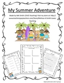 Summer Adventure Scrapbook - Close That Summer Gap