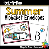 Summer Alphabet Game (Peek-A-Boo Envelopes)