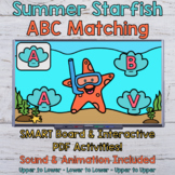 Summer Alphabet Matching SMART Board and PDF Activities