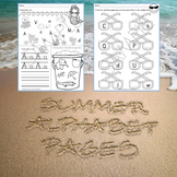 Summer Alphabet Pages