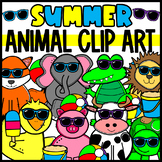 Summer Animals Clip Art