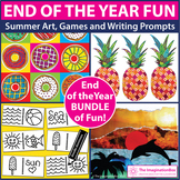 Summer Art Activities and End of the Year Coloring Pages B