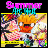 Summer Art Lessons, Complete Art Unit with Art Projects an