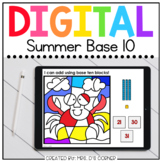 Summer Base Ten through 100 Digital Activity | Distance Learning