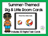 Summer Basic Concepts BOOM Cards™: Big & Little Edition