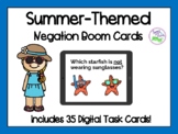 Summer Basic Concepts BOOM Cards™: Negation Edition