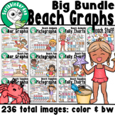 Summer Beach 3 Category Graphs: Big Bundle