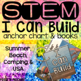 STEM I Can Build - Summer, Beach, Camping, & America Edition