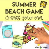 Summer Beach Game Create Your Own Activity | Sandcastle