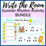Summer Beach Vacation Rhythm Write the Room BUNDLE