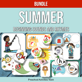Summer Beginning Sounds and Rhymes