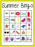 Summer Bingo (30 completely different cards & calling card