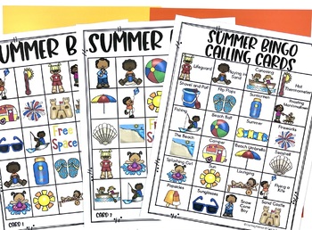 summer bingo by fixin to teach teachers pay teachers