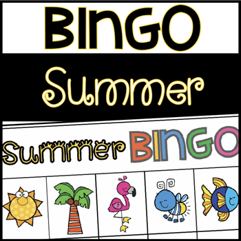 Summer Bingo by Humble Bee-ginnings | TPT