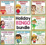 Bingo BUNDLE Christmas Bingo Game Writing Activities Winte