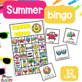 Summer Bingo Cards - End of the Year Bingo