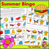 Summer Bingo Game - Fun End of Year Summer Activity