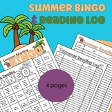Summer Reading Challenge - Summer Bingo & Reading Log - En