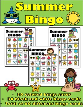 Summer Bingo Riddles by Bringing Magic to the Classroom | TPT