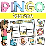 Summer Bingo. Words Vocabulary. Reader Game. Lectura. June