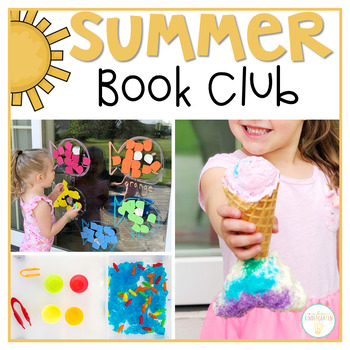 Preview of Summer Book Club for Tot School and Preschool