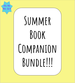 Preview of Summer Book Companion Bundle