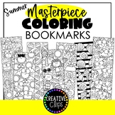 Summer Bookmarks Coloring Pages {Summer Coloring Pages}
