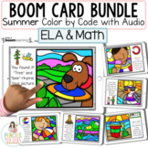 Summer Boom™ Cards | Digital Games | Color by Code | Kinde