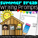 Summer Break Writing Templates! Differentiated!