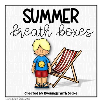 Preview of Summer Breath Box Fluency Practice