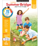 Summer Bridge Activities 3rd to 4th Grade Workbook | Summe