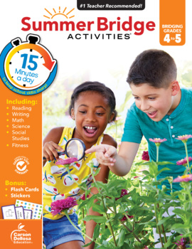 Preview of Summer Bridge Activities 4th to 5th Grade Workbook | Summer Learning | 704700-EB